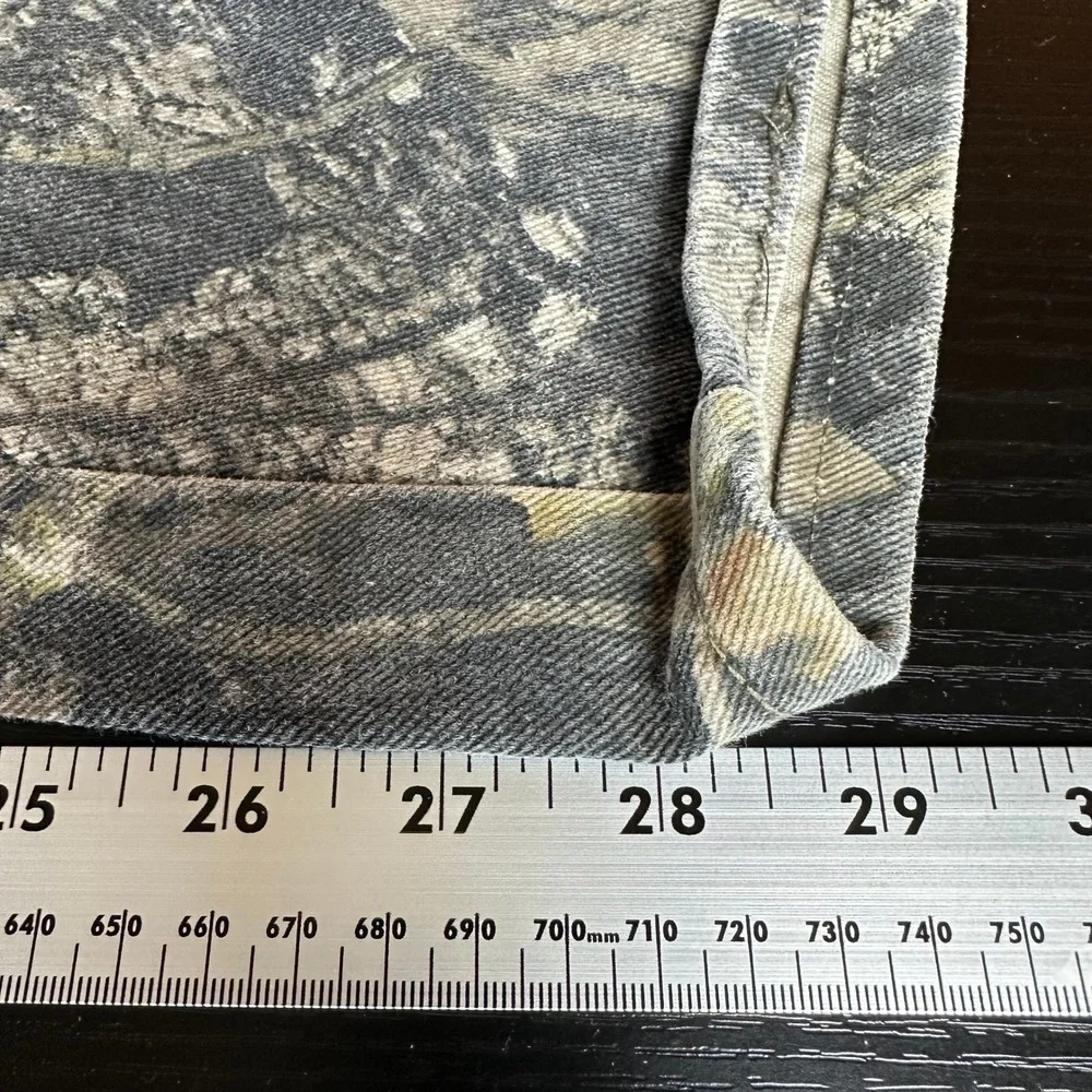 Wrangler Authentic Jeans 42x30 Mossy Oak Camo Straight Leg Double Knee 97GR1MO - Picture 11 of 12